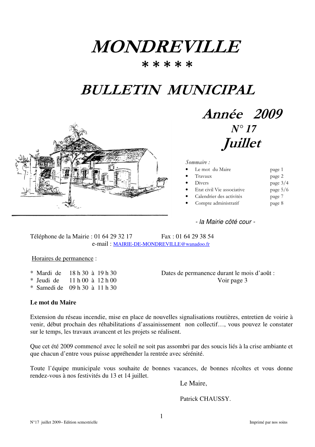 Bulletin N°17