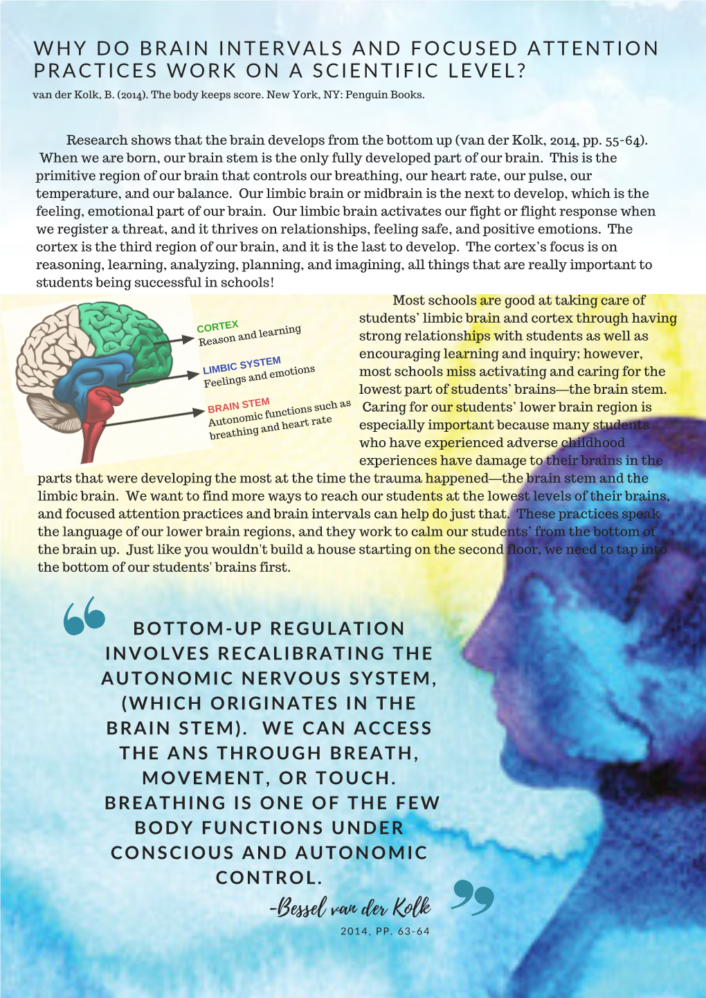 Brain Intervals & Focused Attention Practice Resources