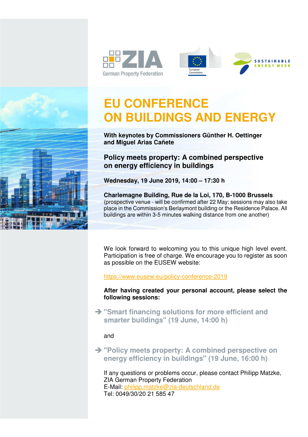 Programme EU Conference