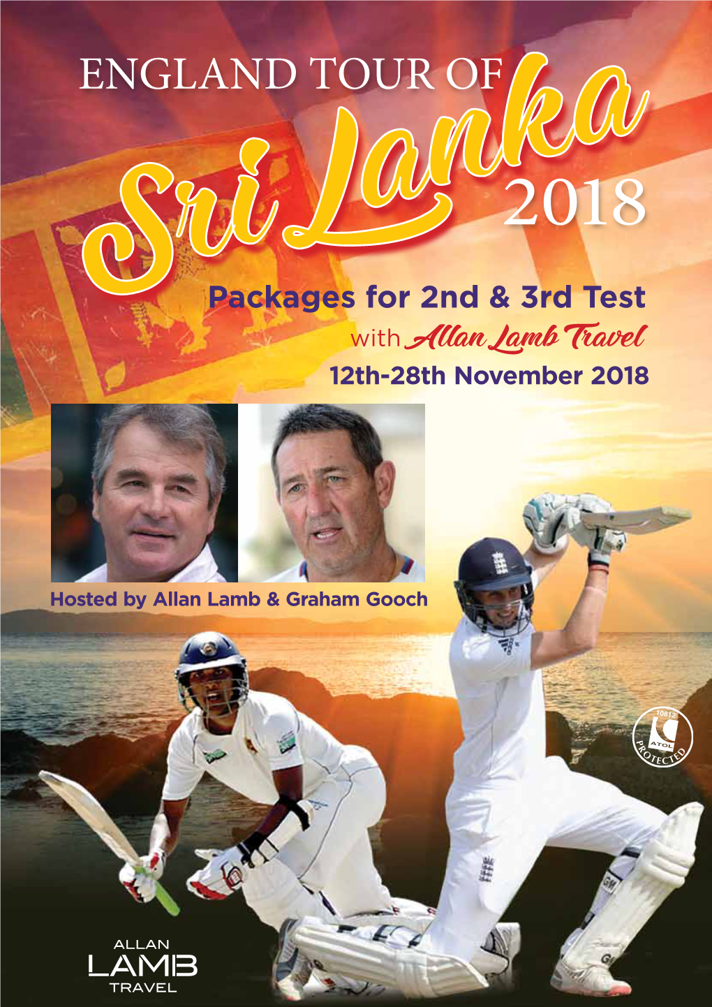 With Allan Lamb Travel 12Th-28Th November 2018