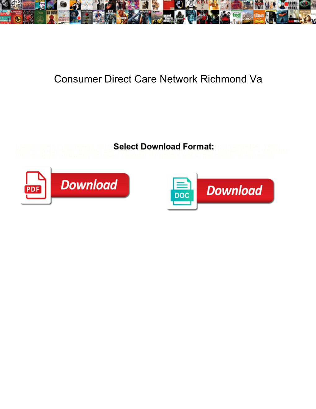 Consumer Direct Care Network Richmond Va