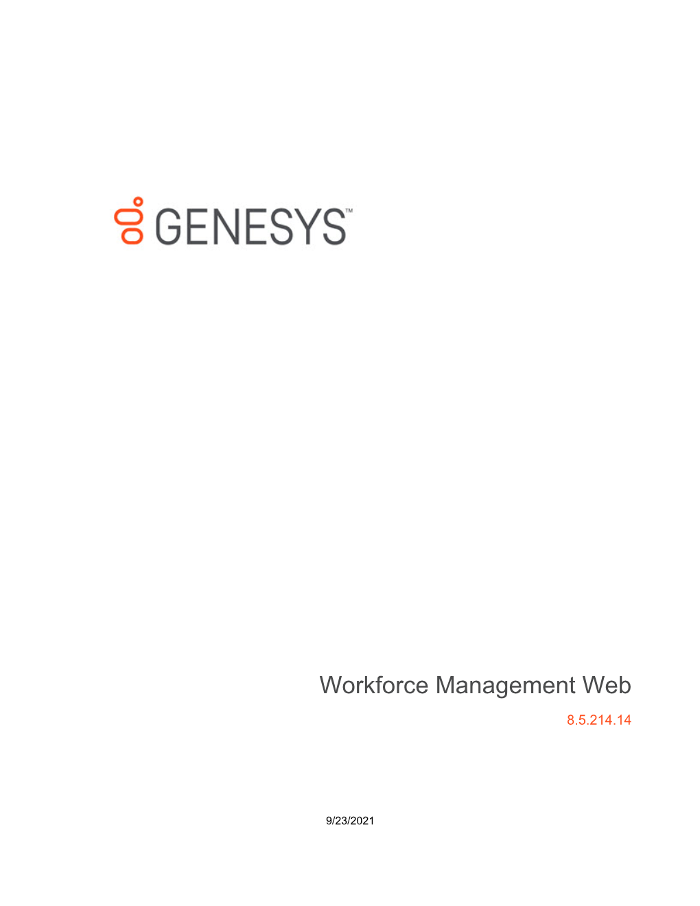 Workforce Management Web