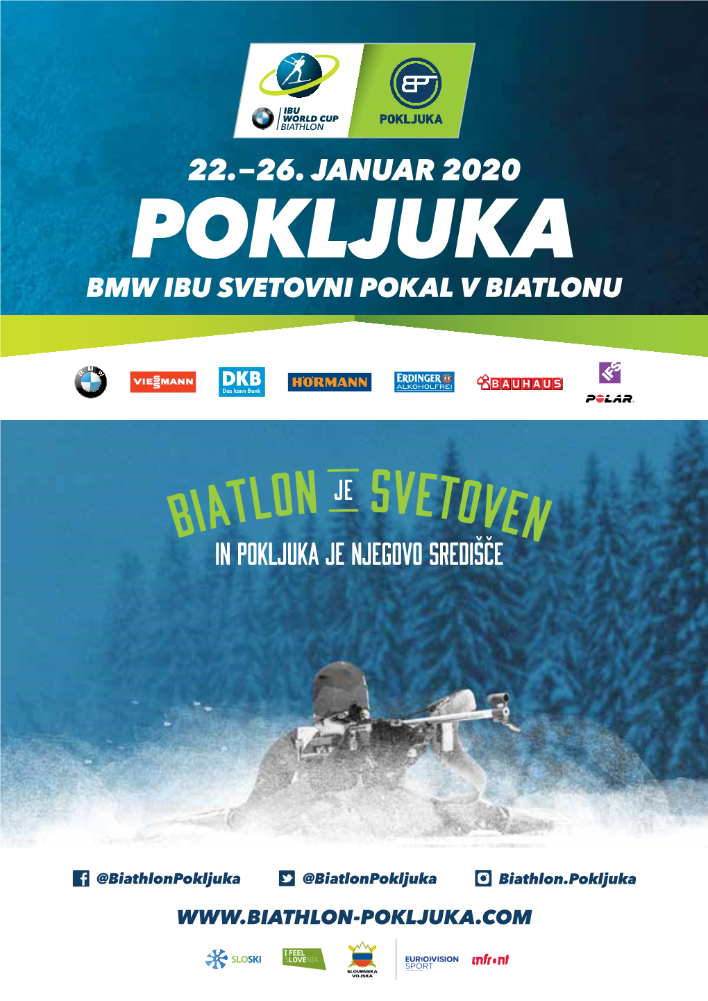 26. Januar 2020 Pokljuka Bmw Ibu Svetovni Pokal V Biatlonu