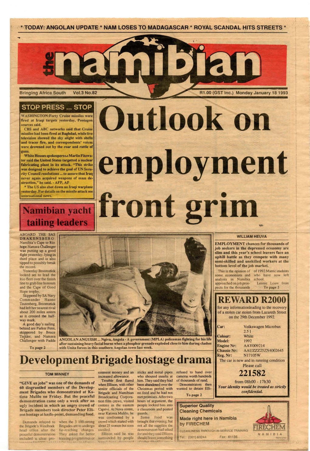 18 January 1993