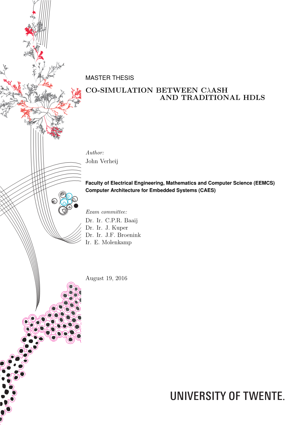 Co-Simulation Between Cλash and Traditional Hdls