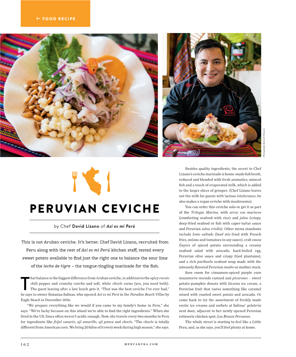 Peruvian Ceviche