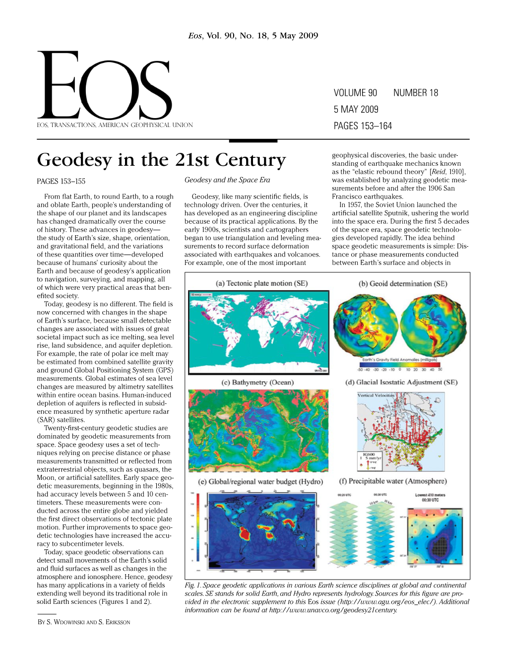 Geodesy in the 21St Century