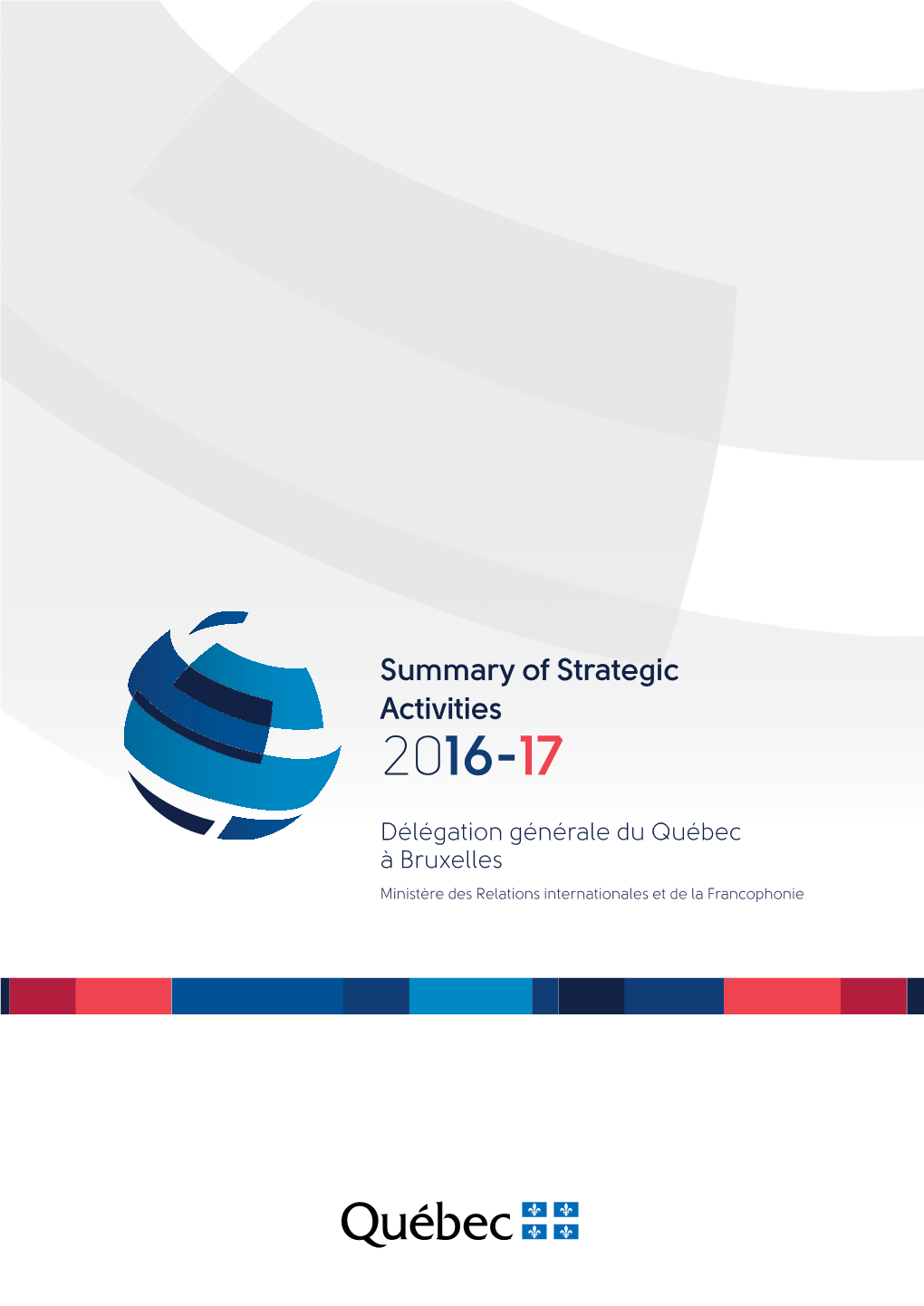 Summary of Strategic Activities 2016-17