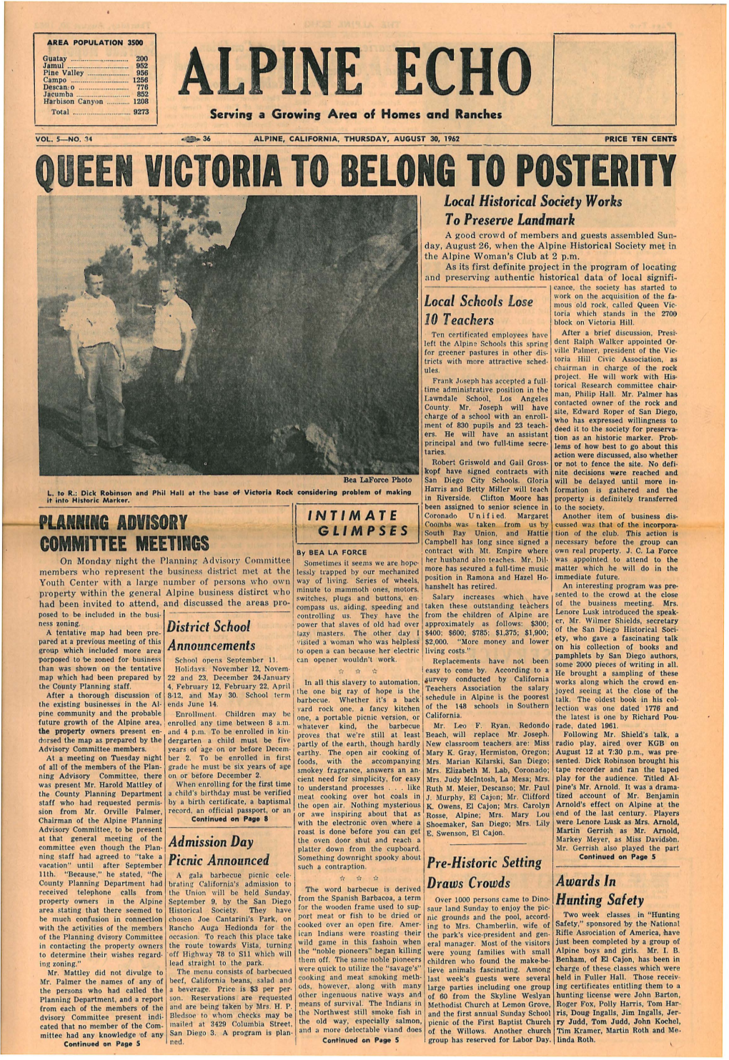 Queen Victoria to Belong to Posterity