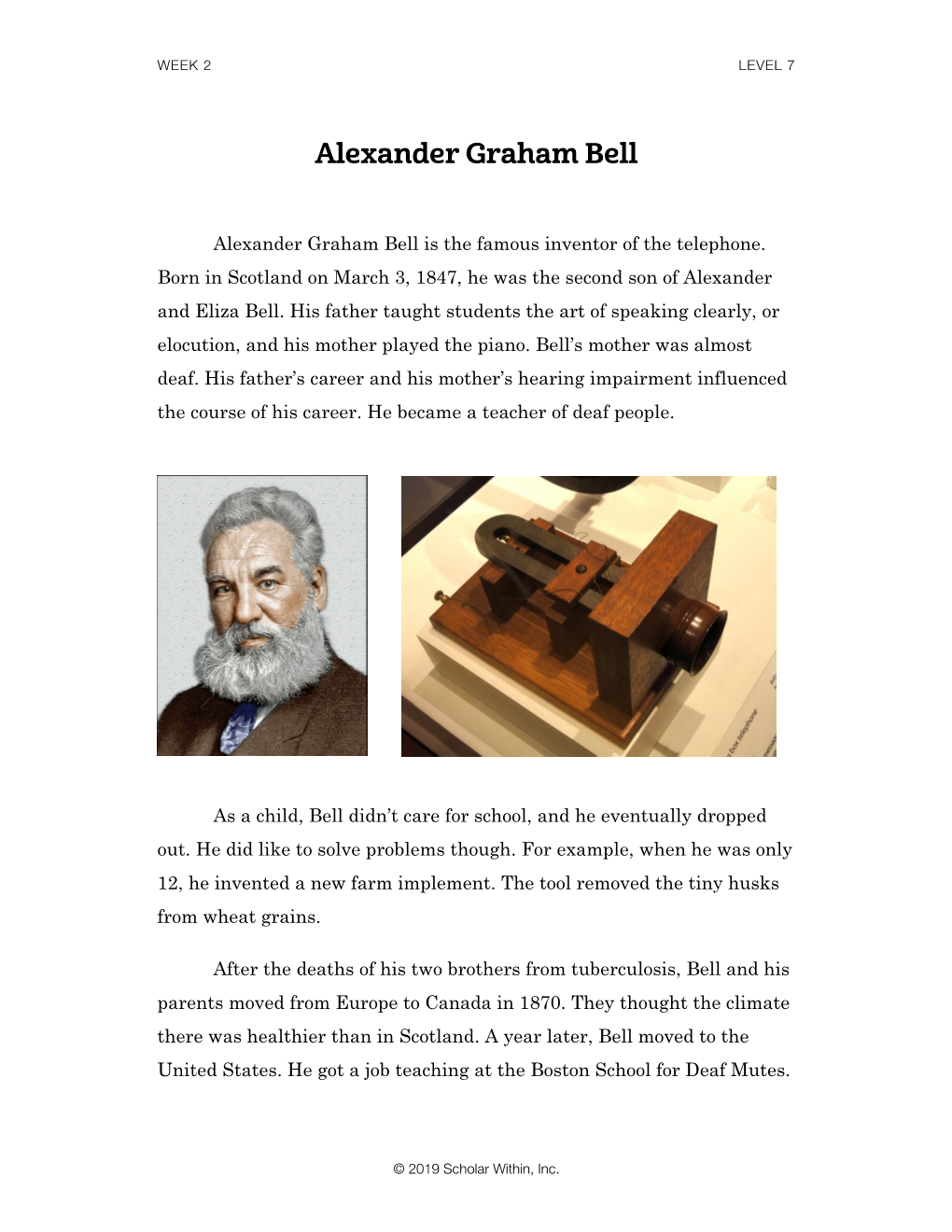 Alexander Graham Bell