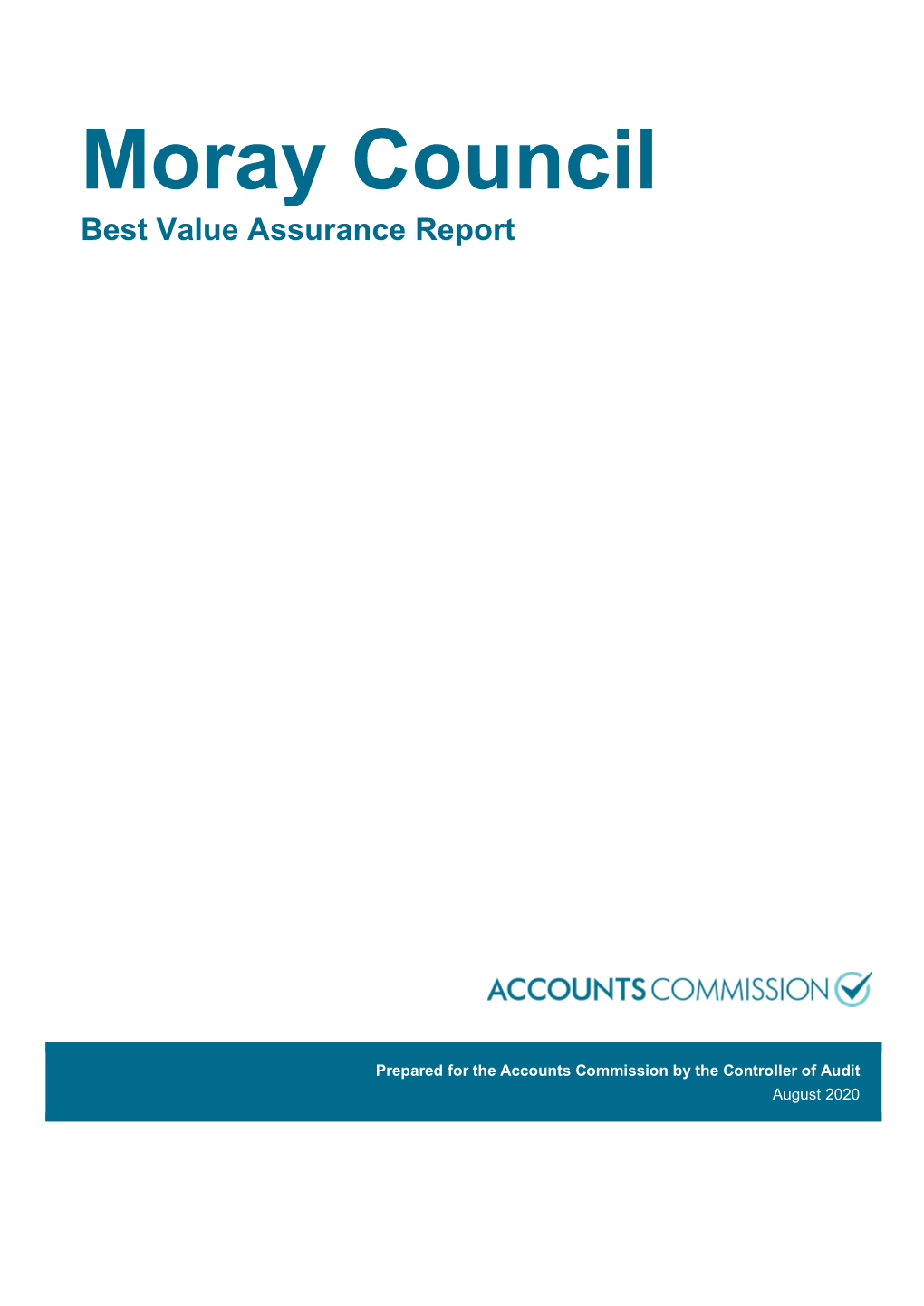 Moray Council Best Value Assurance Report