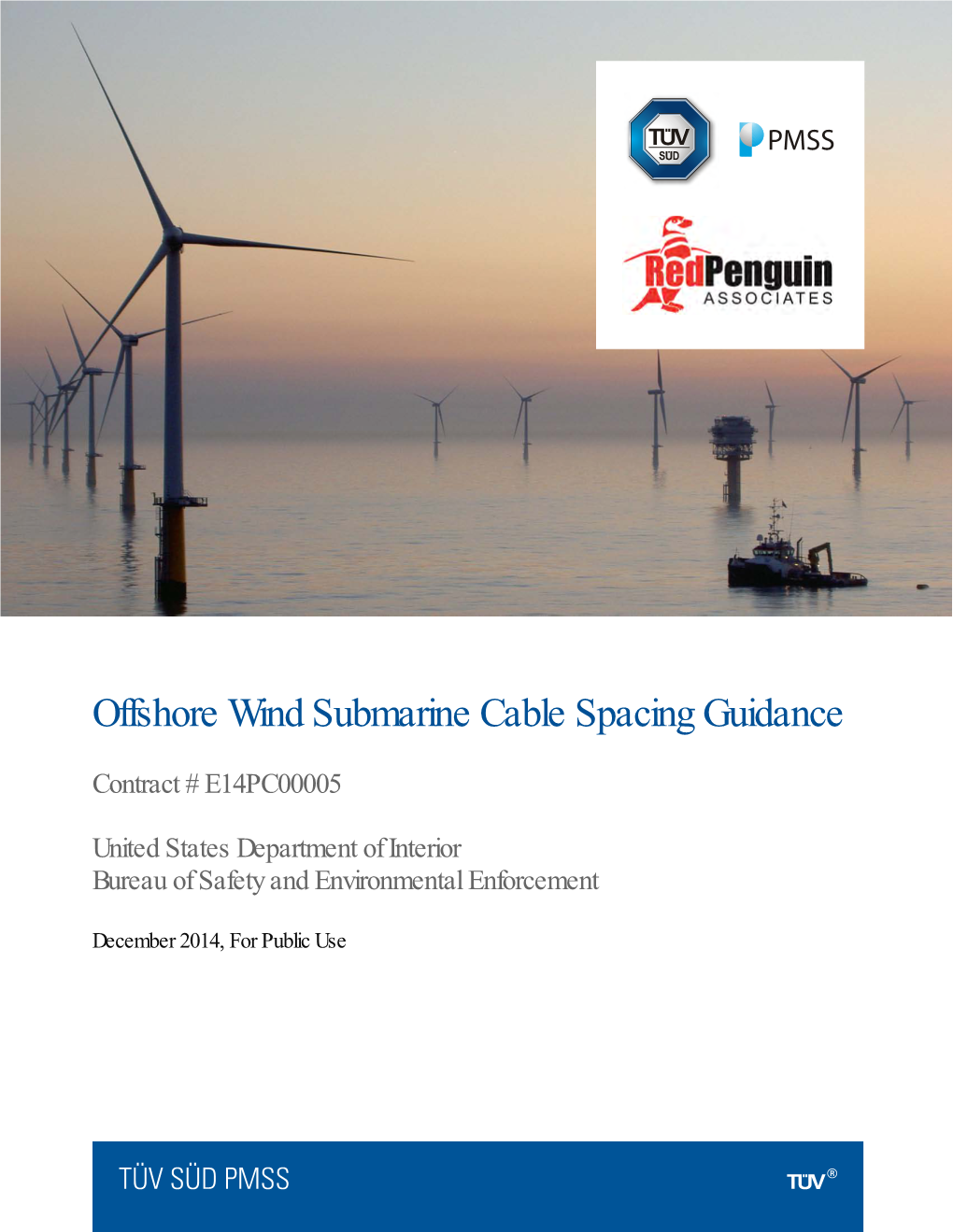 Offshore Wind Submarine Cable Spacing Guidance