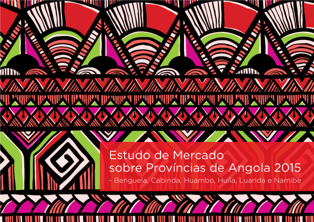 Estudo De Mercado Sobre Províncias De Angola 2015 - Benguela, Cabinda, Huambo, Huíla, Luanda E Namibe 2