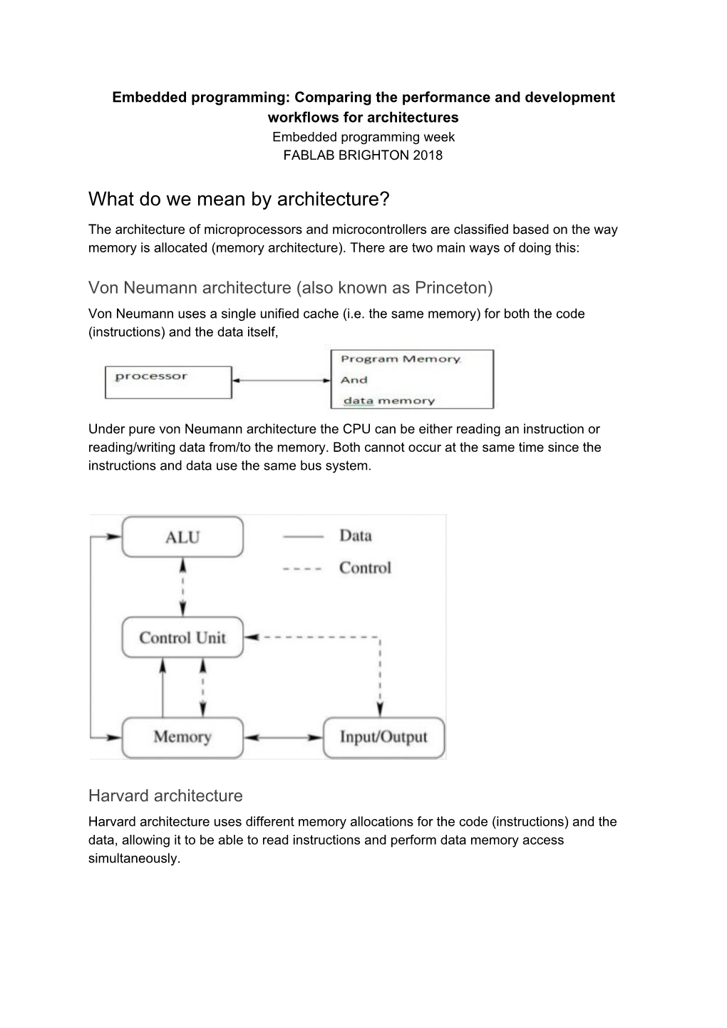 What Do We Mean by Architecture?