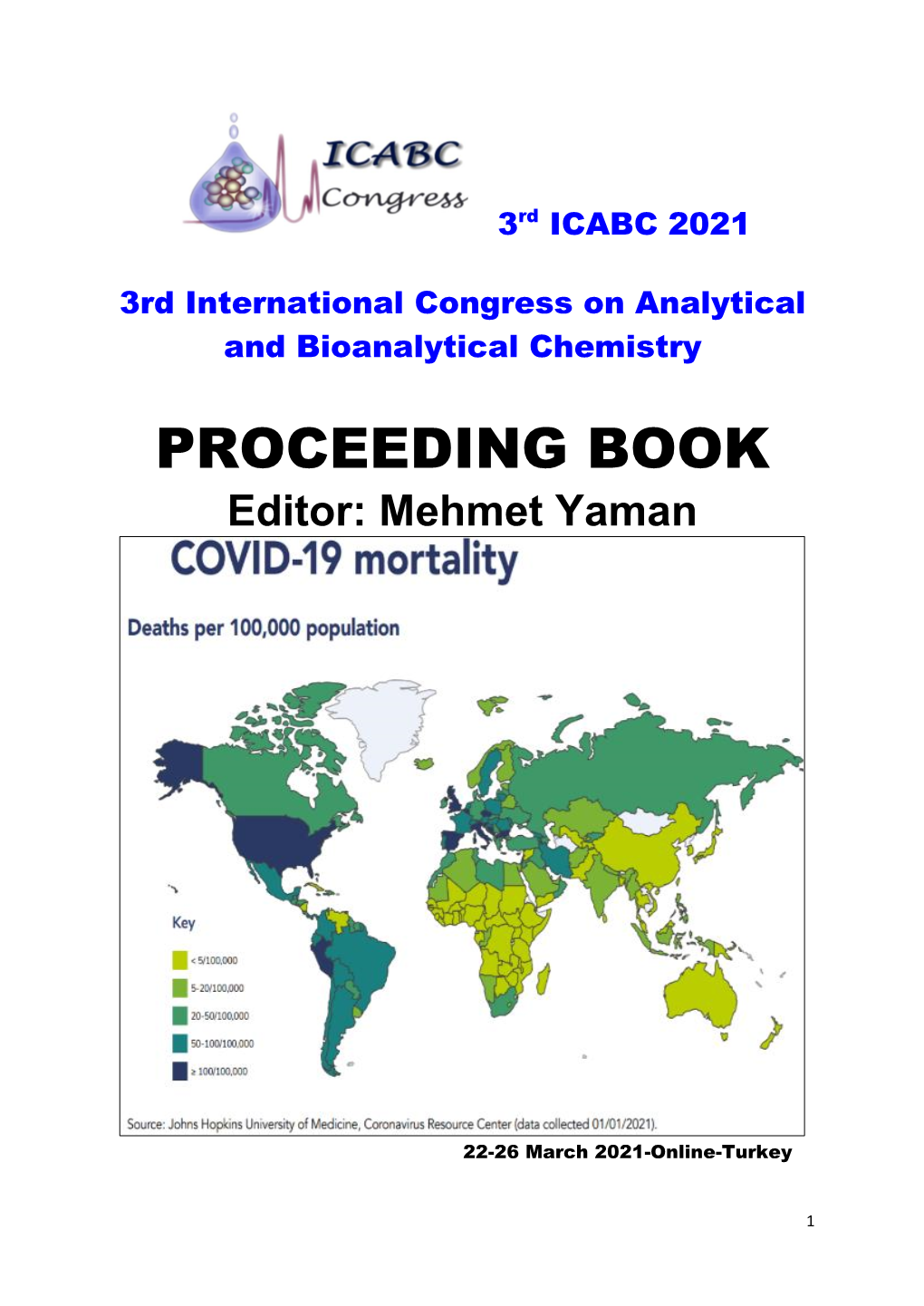 PROCEEDING BOOK Editor: Mehmet Yaman