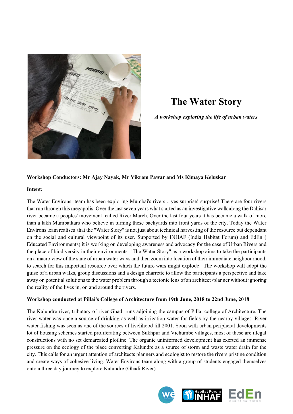 The Water Story