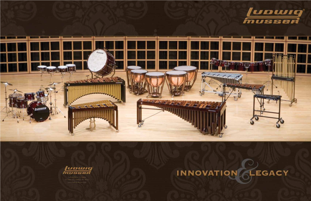 Ludwig-Musser 2010 Concert Percussion Catalog AV8084 2010