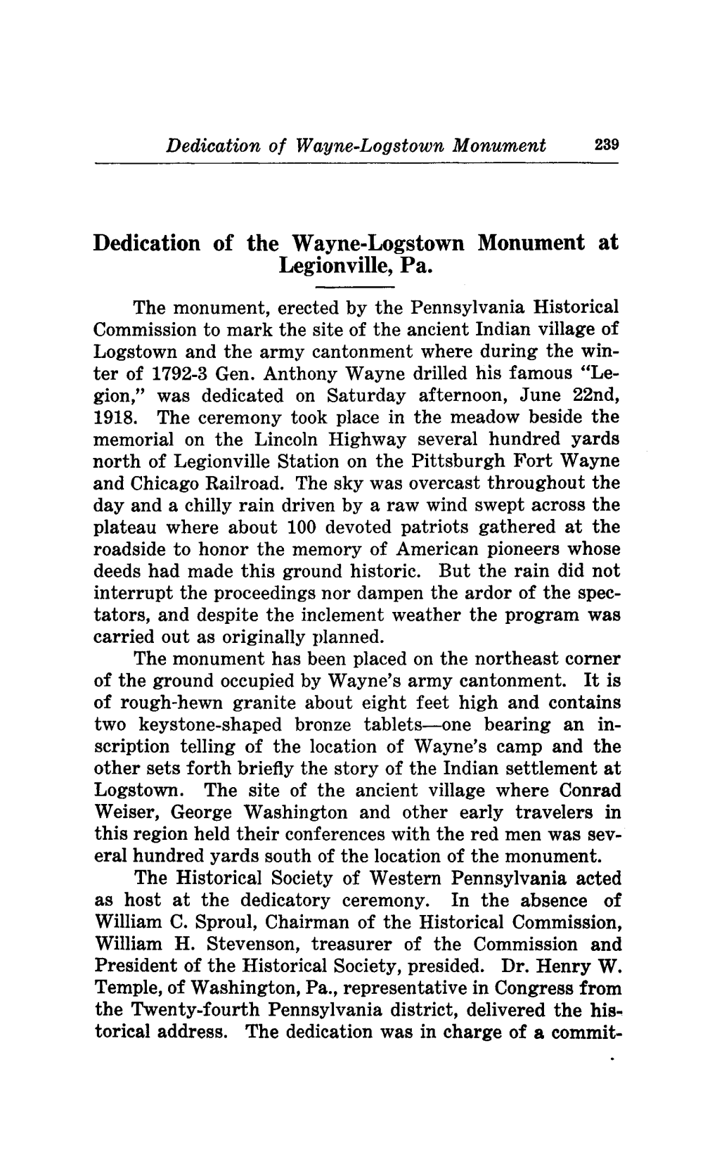 Western Pennsylvania Historical Magazine