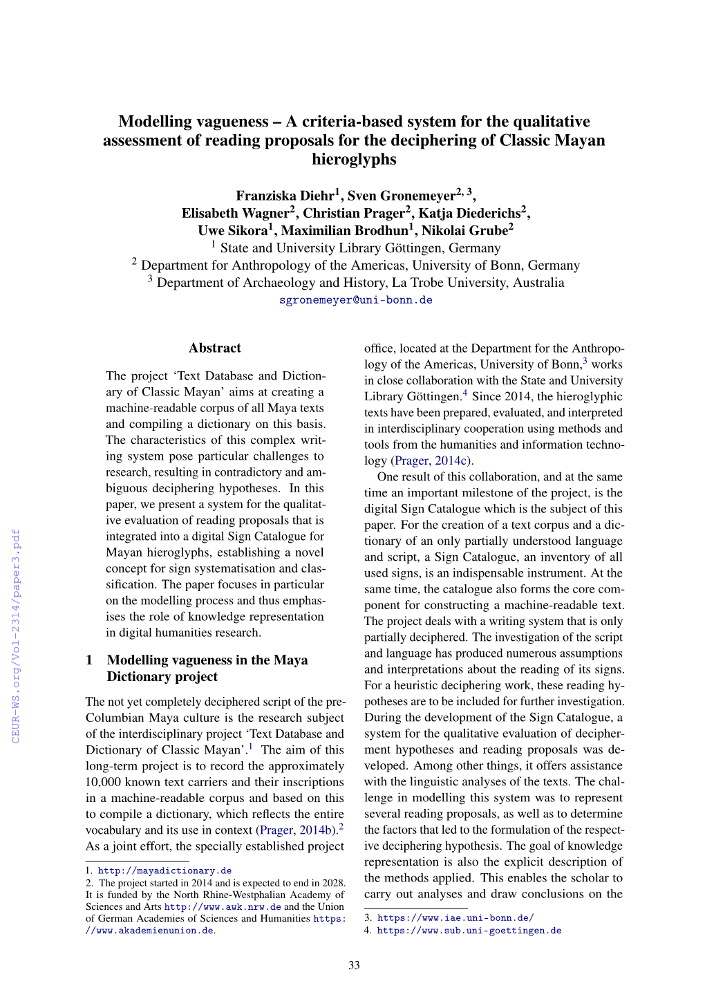 A Criteria-Based System for the Qualitative Assessment of Reading Proposals for the Deciphering of Classic Mayan Hieroglyphs