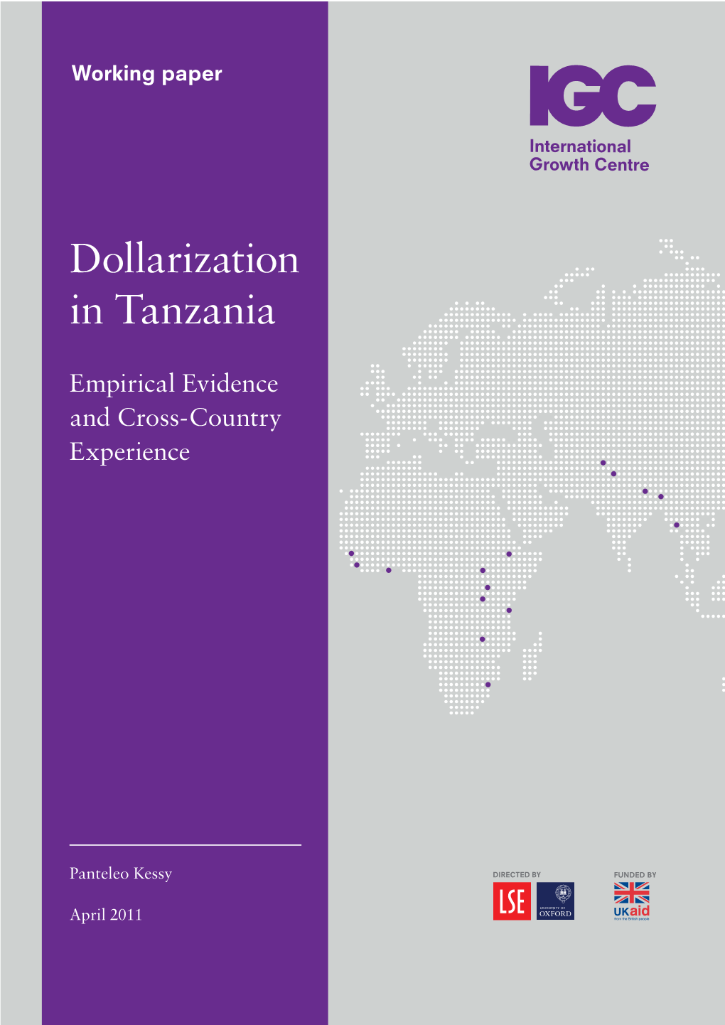 Dollarization in Tanzania