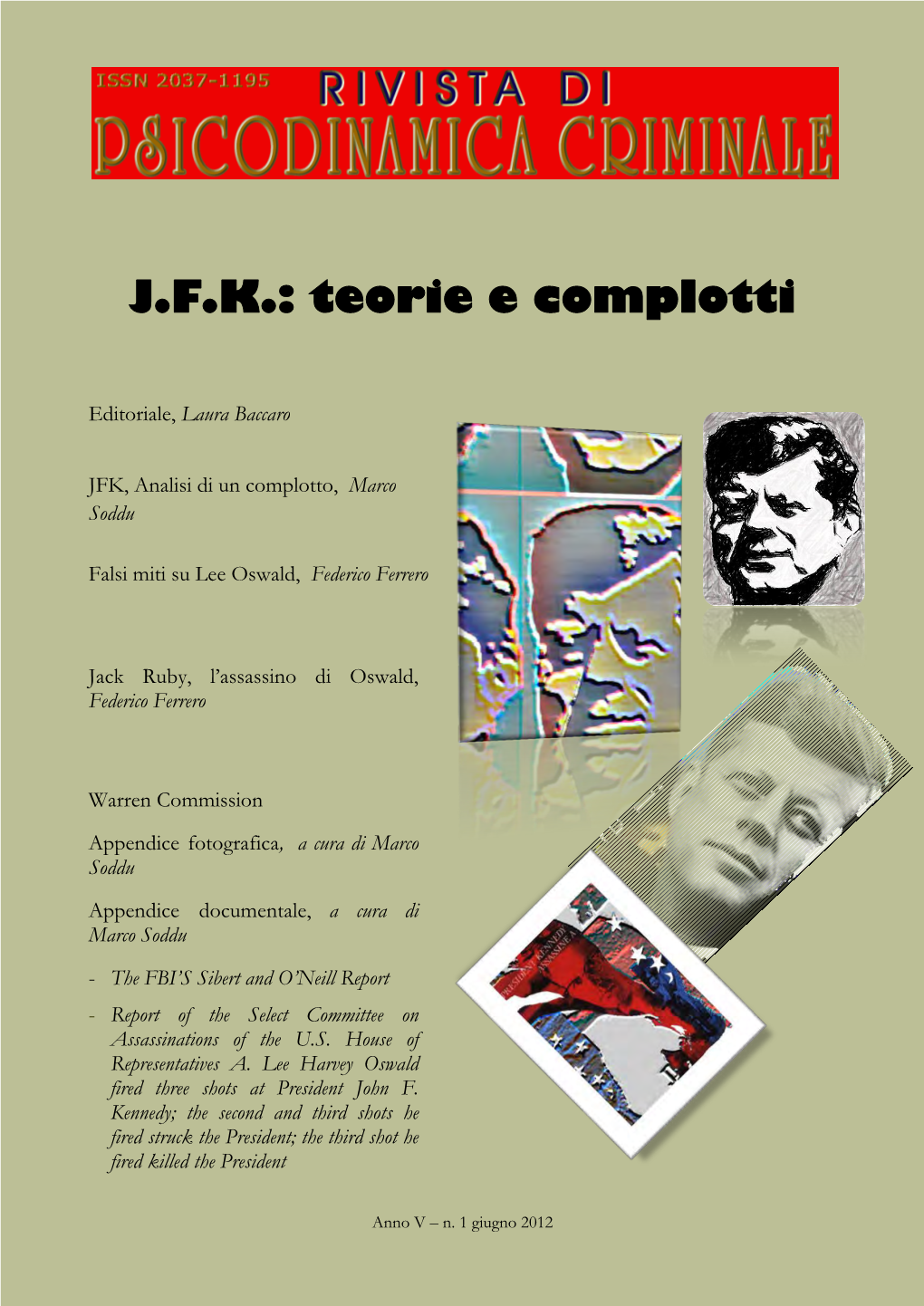 JFK, Analisi Di Un Complotto, Marco Soddu