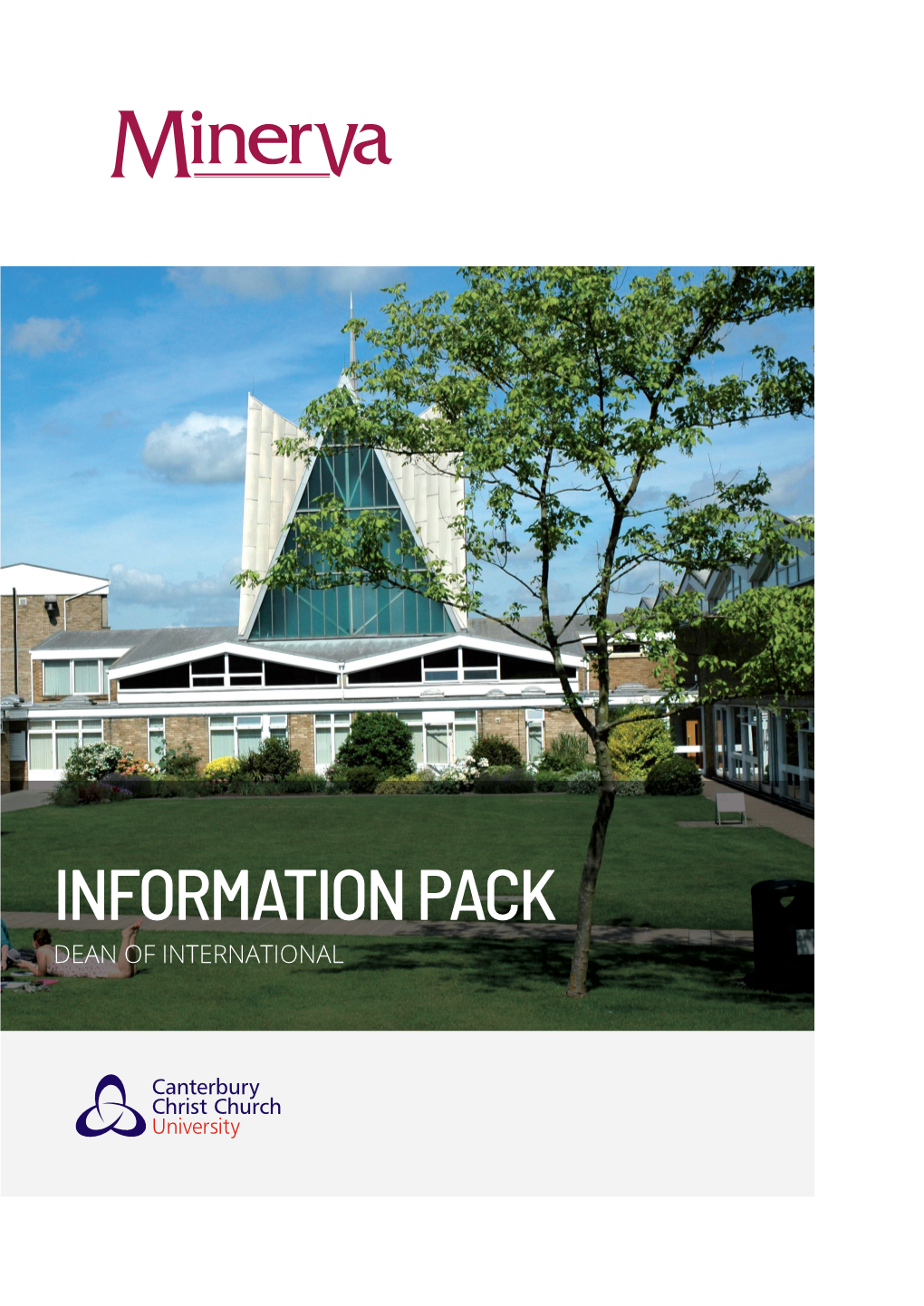 Information Pack Dean of International Canterbury Christ Church University - Dean of International