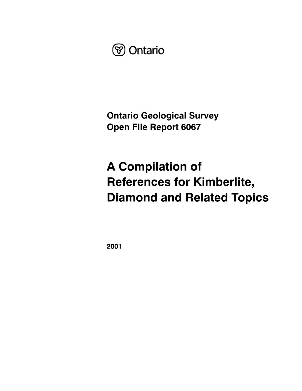 Compilation, References, Kimberlite, Diamond