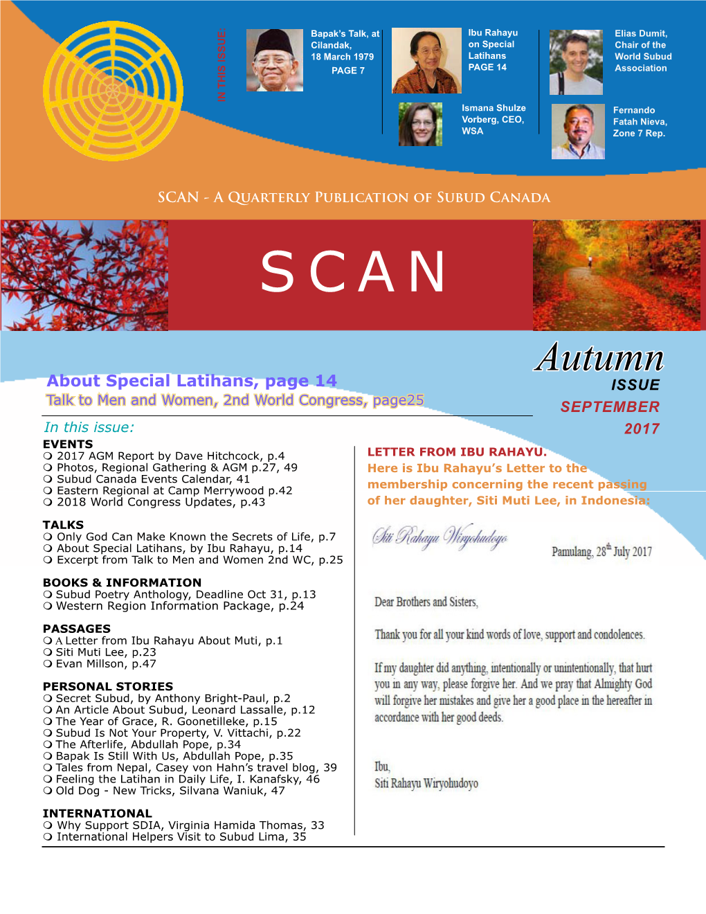 SCAN Autumn Issue 2017