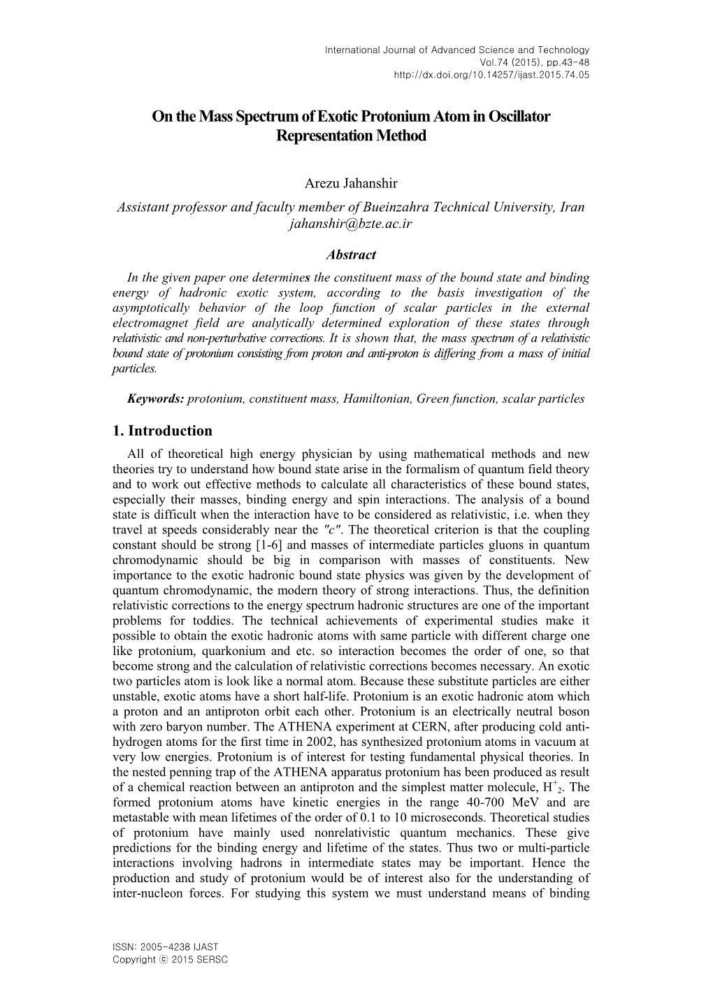 On the Mass Spectrum of Exotic Protonium Atom in Oscillator Representation Method