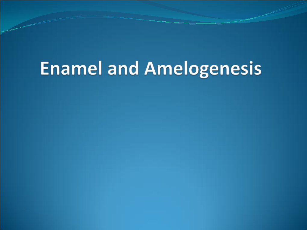 Enamel Lamellae ** Thin Leaf Like Structure, Extend from the Enamel Surface to a Considerable Distance in the Enamel Till DEJ , Sometimes Extend Into the Dentin