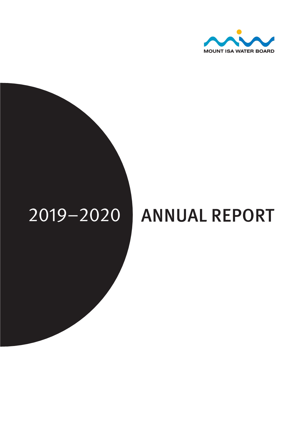 2019–2020 ANNUAL REPORT 2019–2020 Annual Report