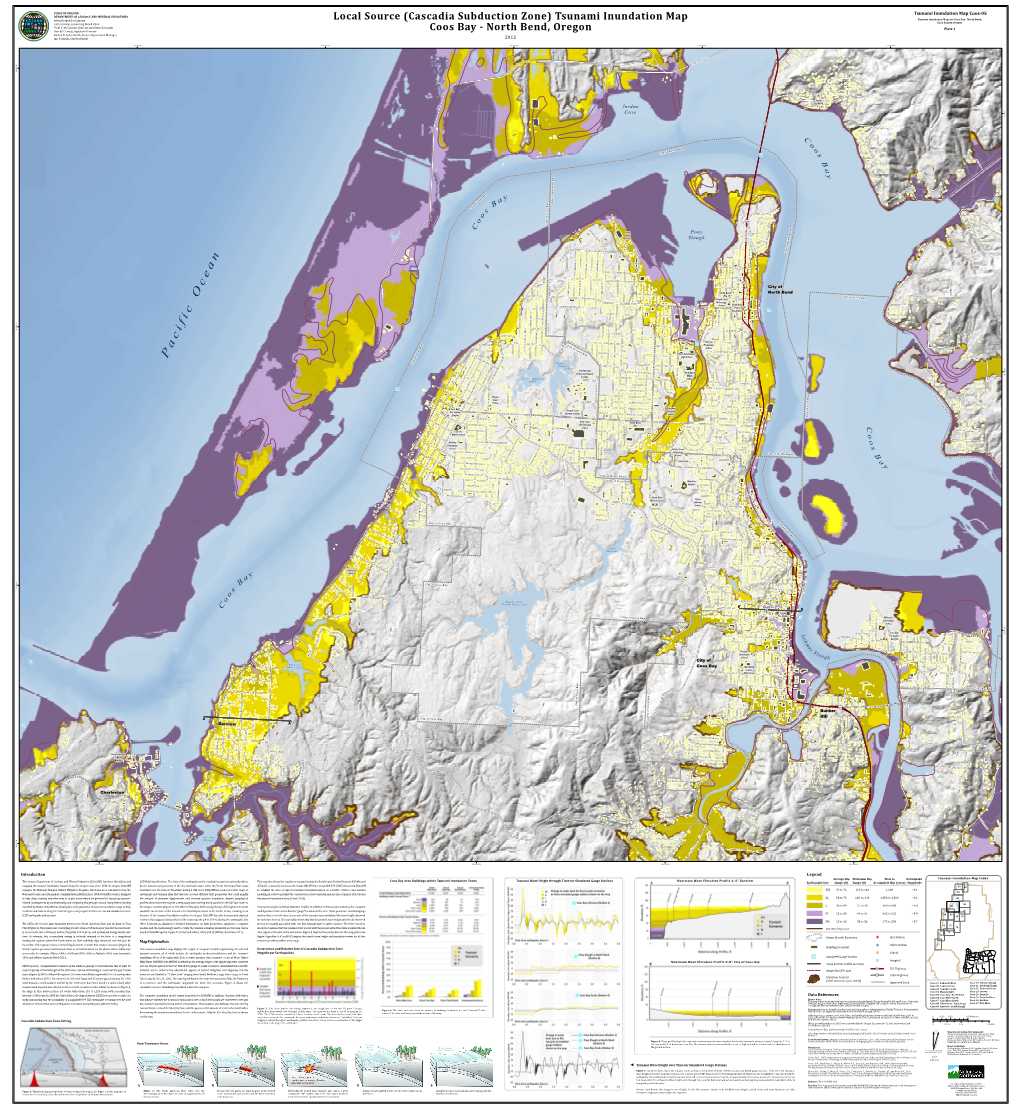 Tsunami Inundation Map for Coos