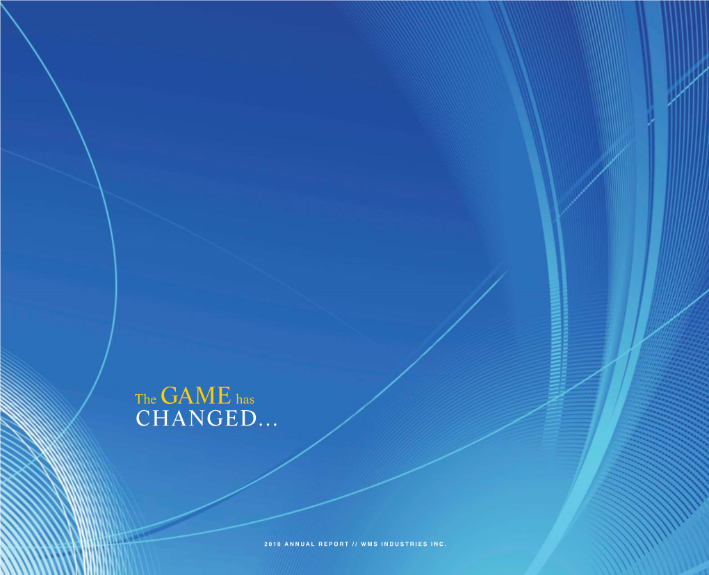 WMS Industries 2010 Annual Report