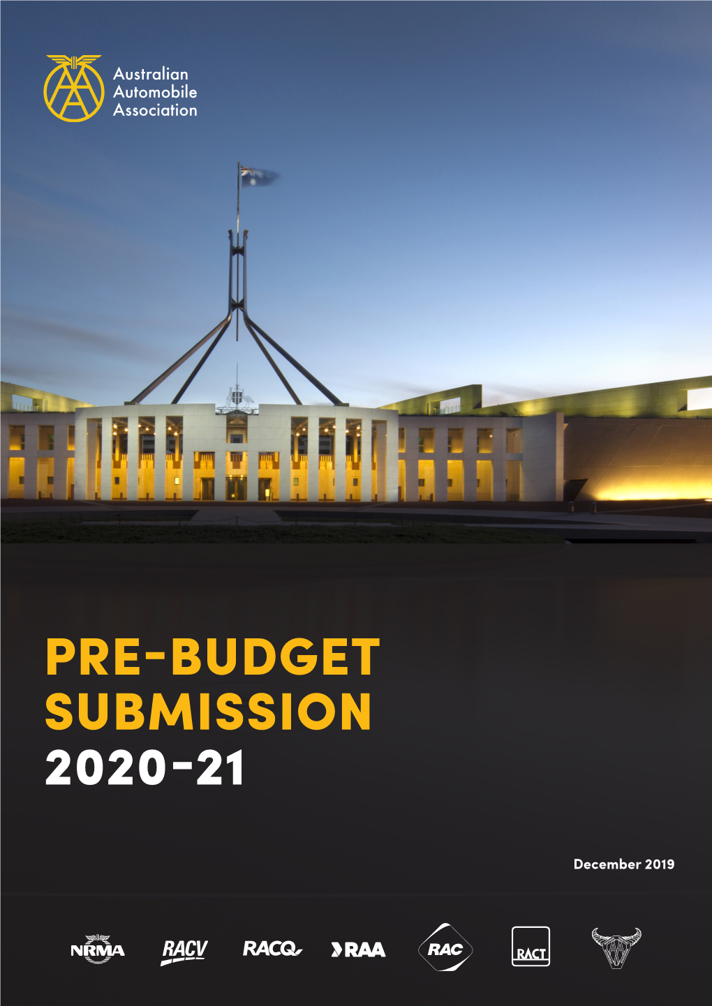 Pre-Budget Submission 2020-21