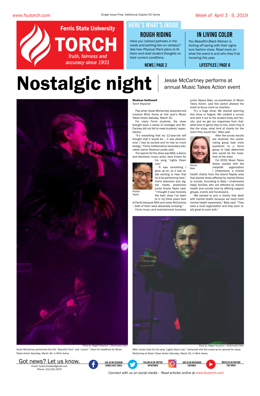 Nostalgic Night Annual Music Takes Action Event