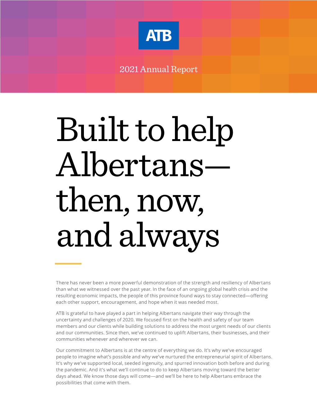 2021 Annual Report