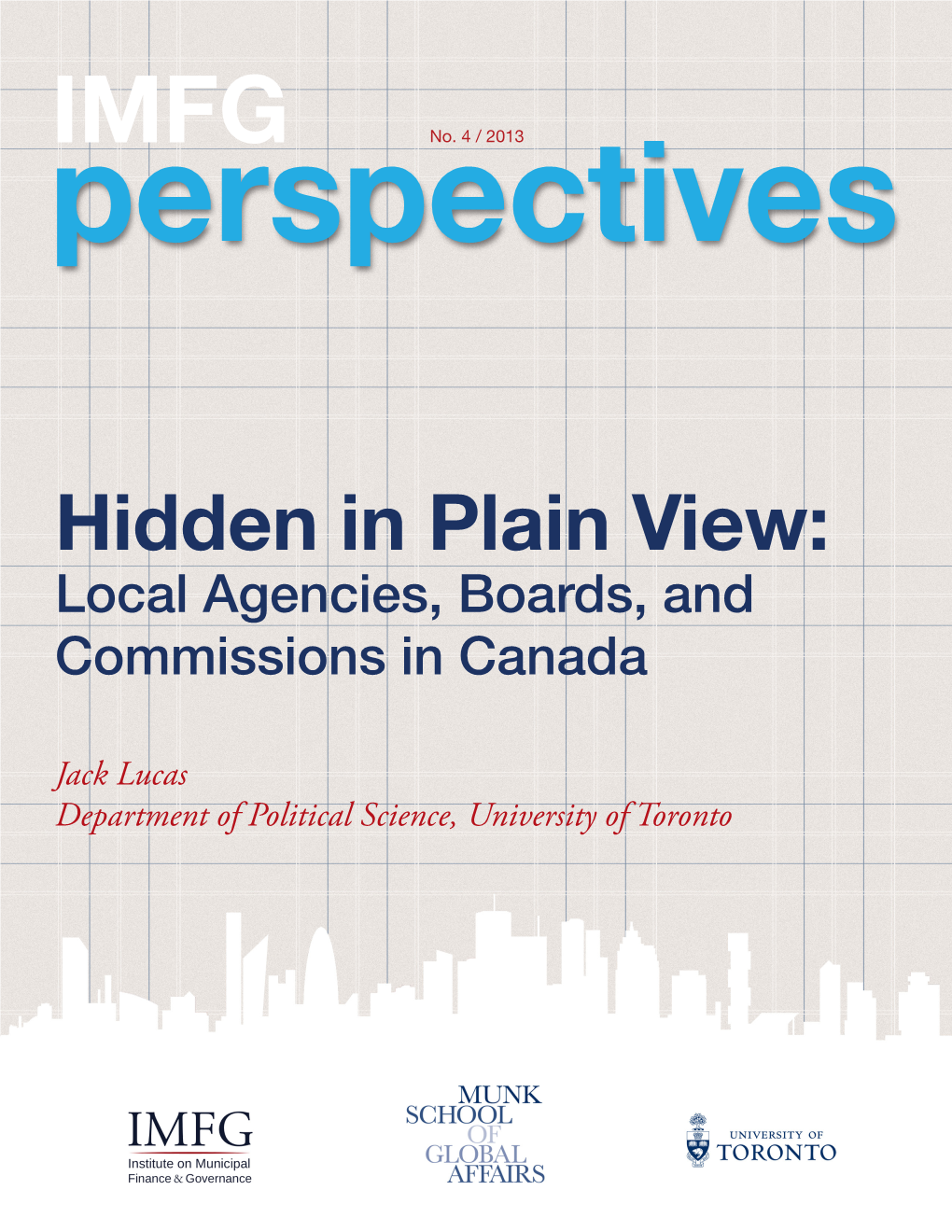 Hidden in Plain View: Local Agencies, Boards, and Commissions in Canada