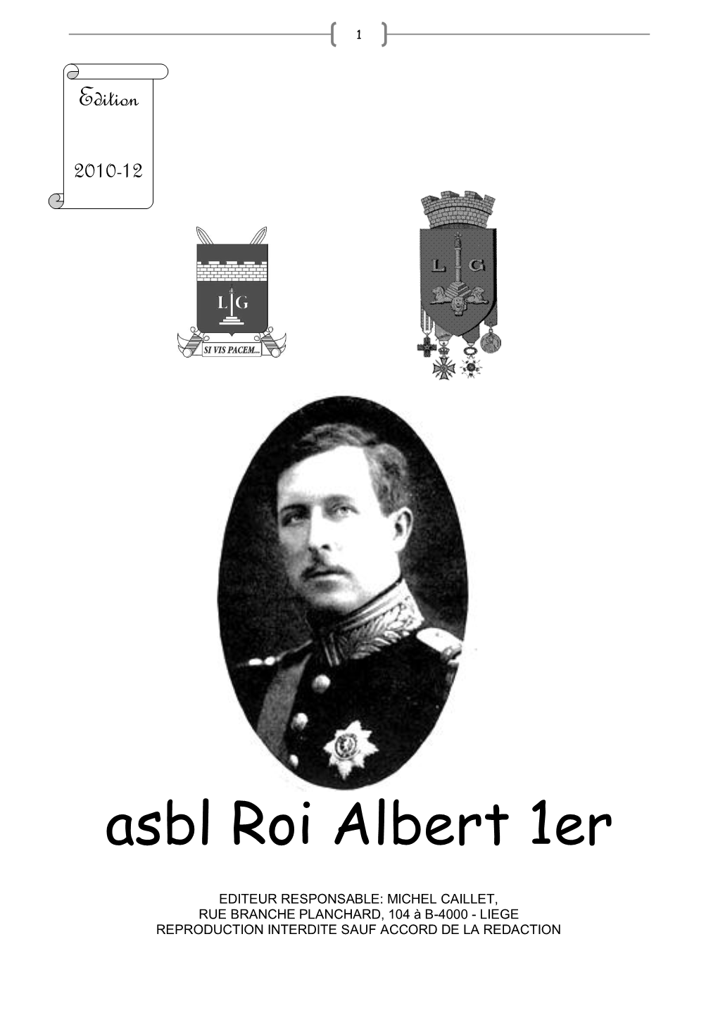 Asbl Roi Albert 1Er