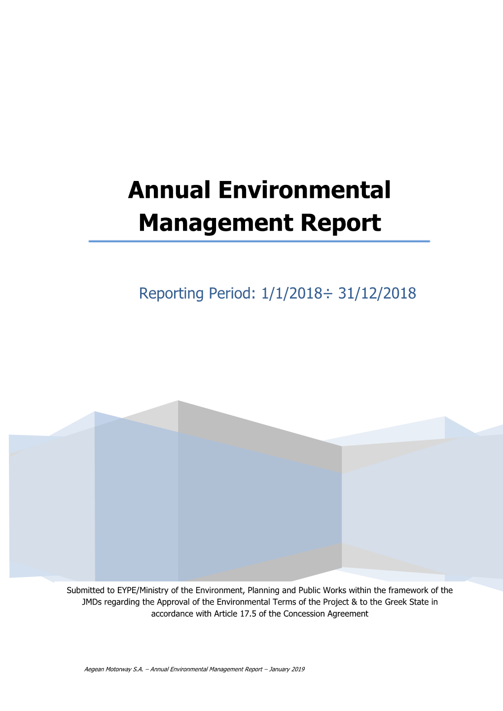 Annual Environmental Management Report