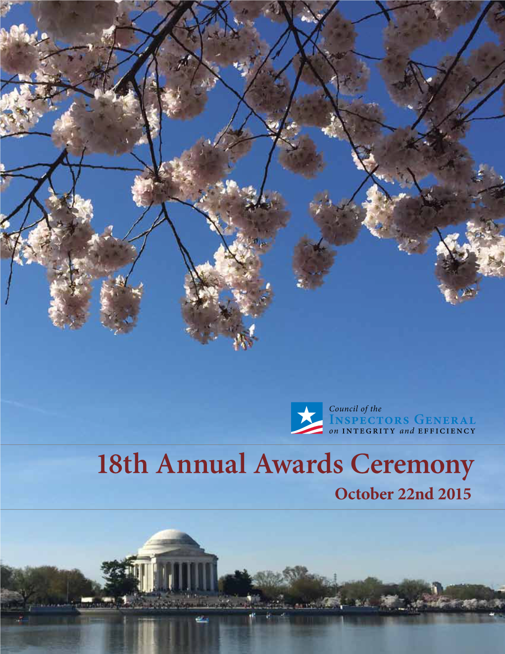 CIGIE 18Th Annual Awards Ceremony Booklet