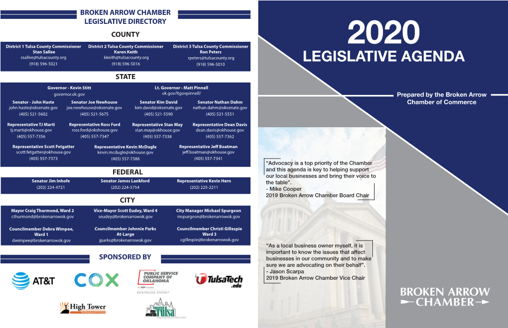 Legislative Agenda State