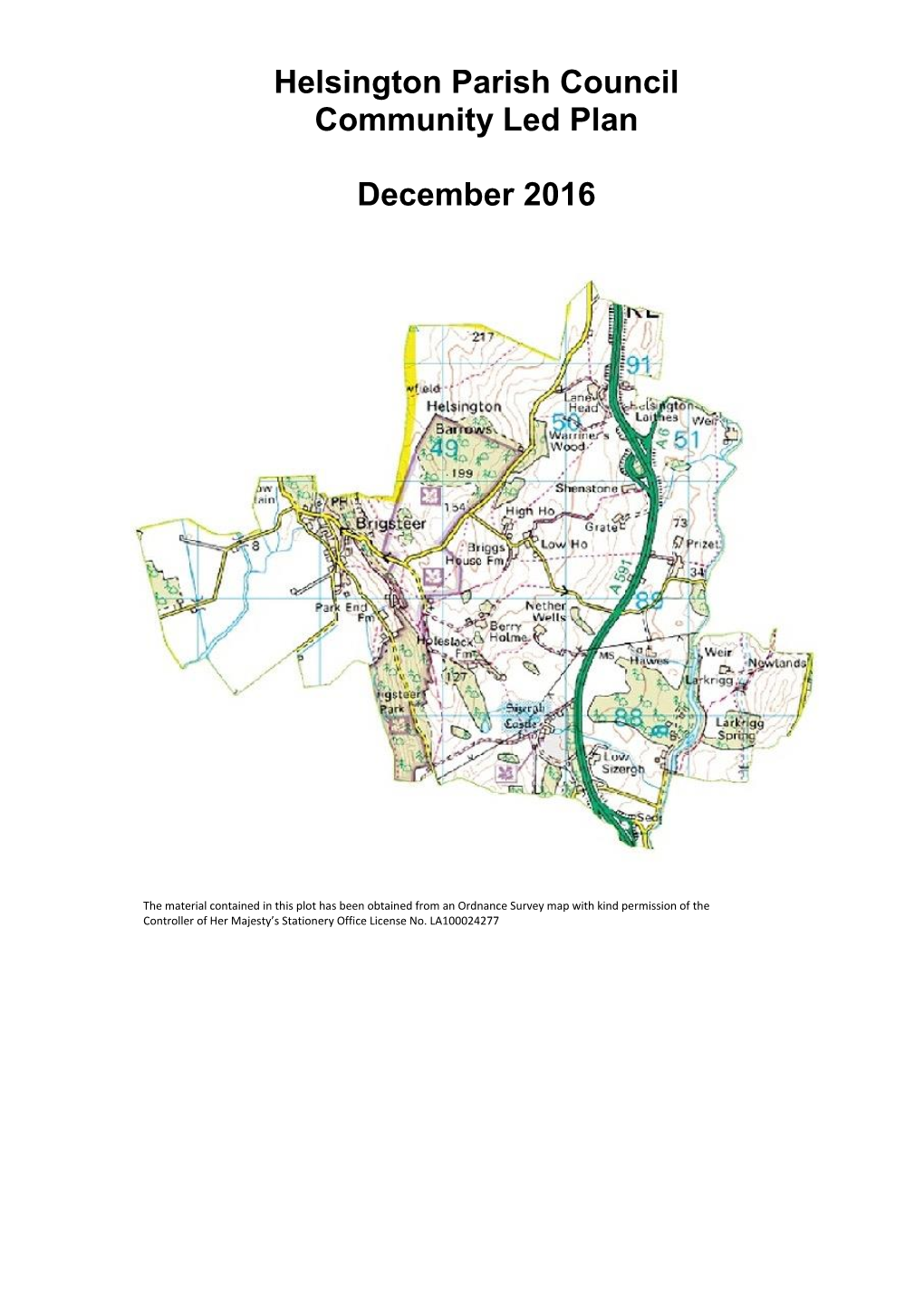 Helsington Parish Council Community Led Plan