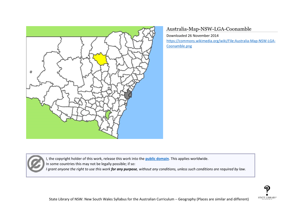 Australia-Map-NSW-LGA-Coonamble Downloaded 26 November 2014 Coonamble.Png