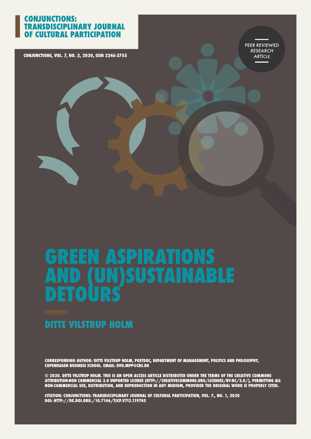 (Un)Sustainable Detours