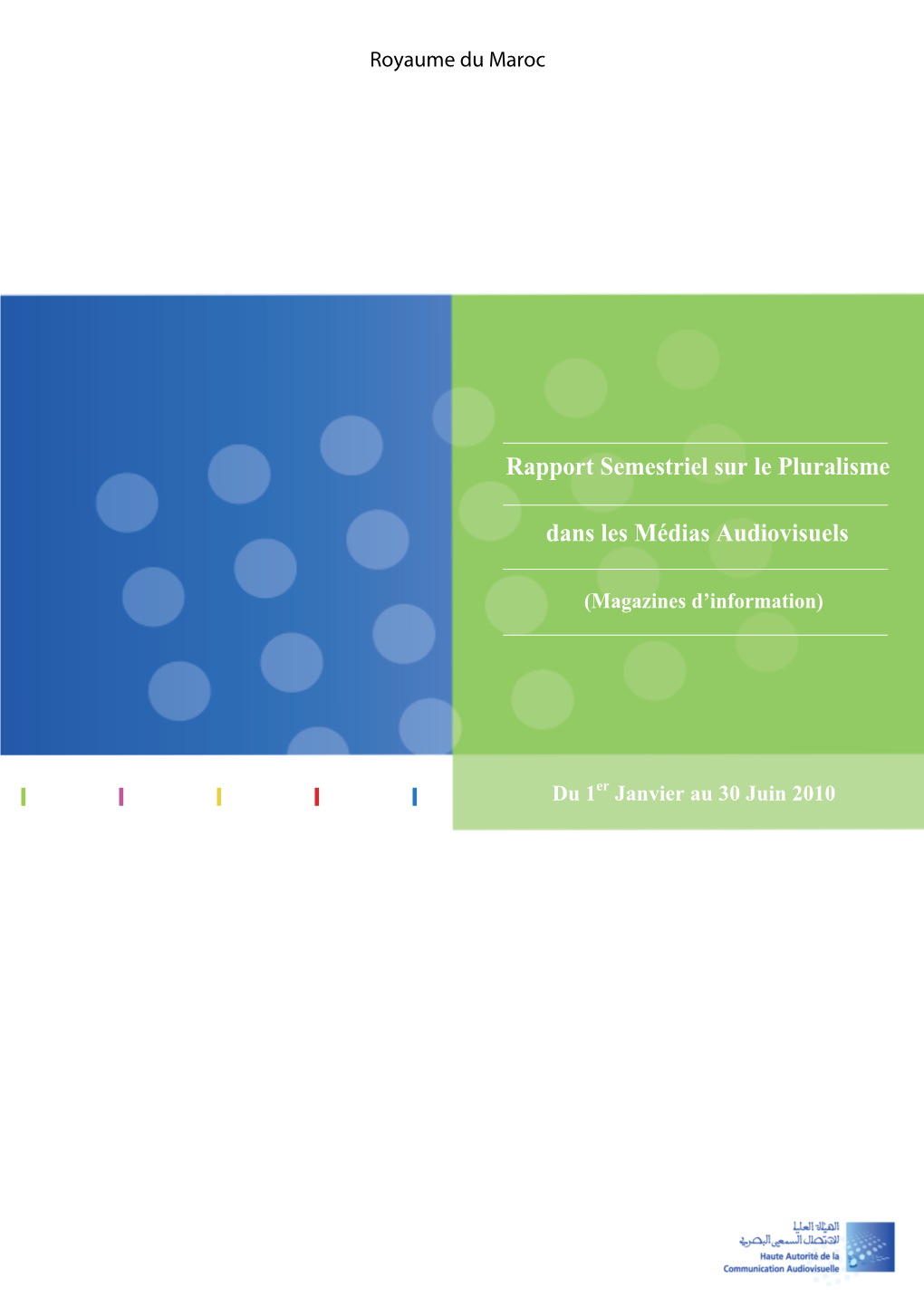 Rapport De Synthèse Sur Le Pluralisme