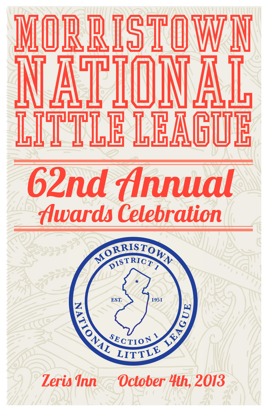 Morristown National Little League 62Nd Annual Awards Celebration