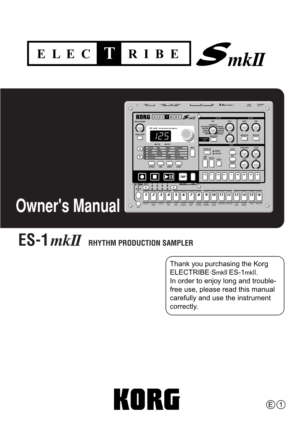 ES-1Mkii Owner's Manual