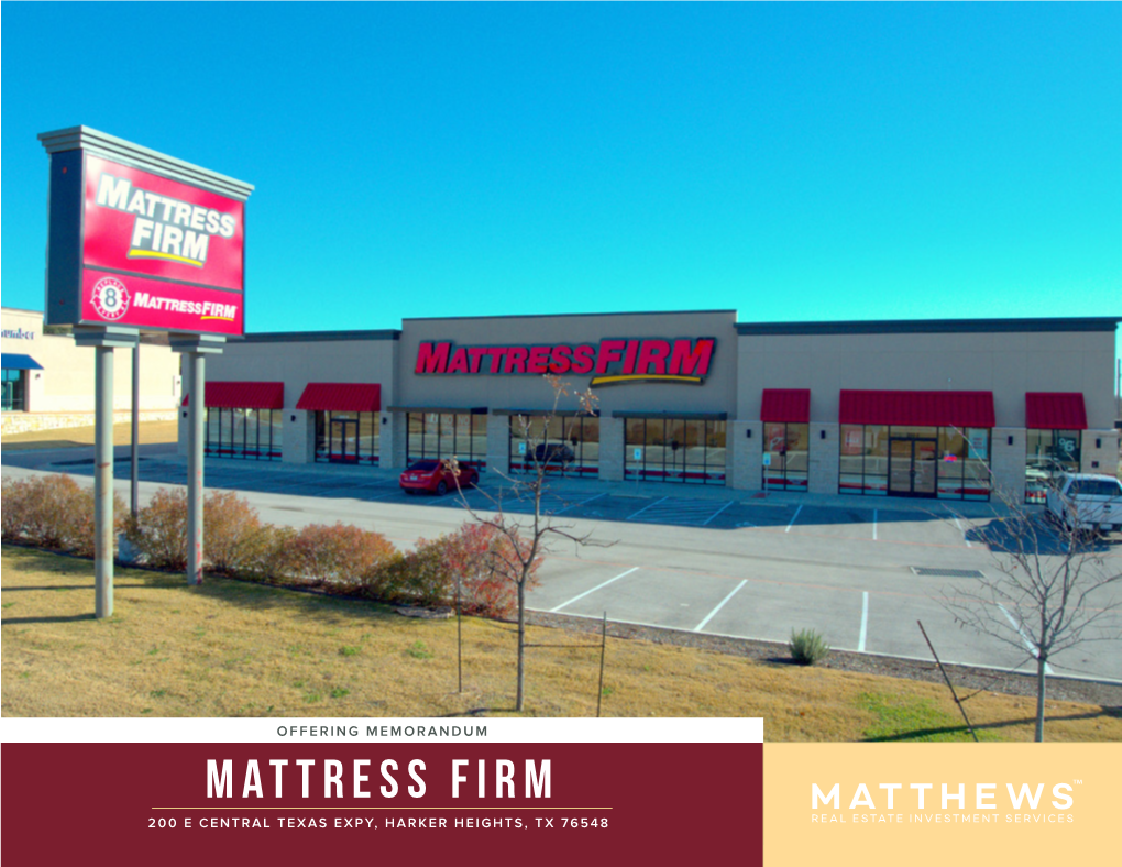 Mattress Firm 200 E Central Texas Expy, Harker Heights, Tx 76548