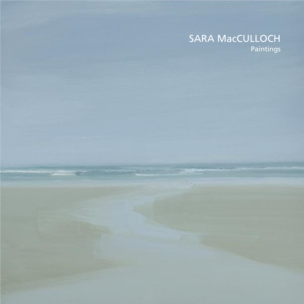 Sara Macculloch Catalogue