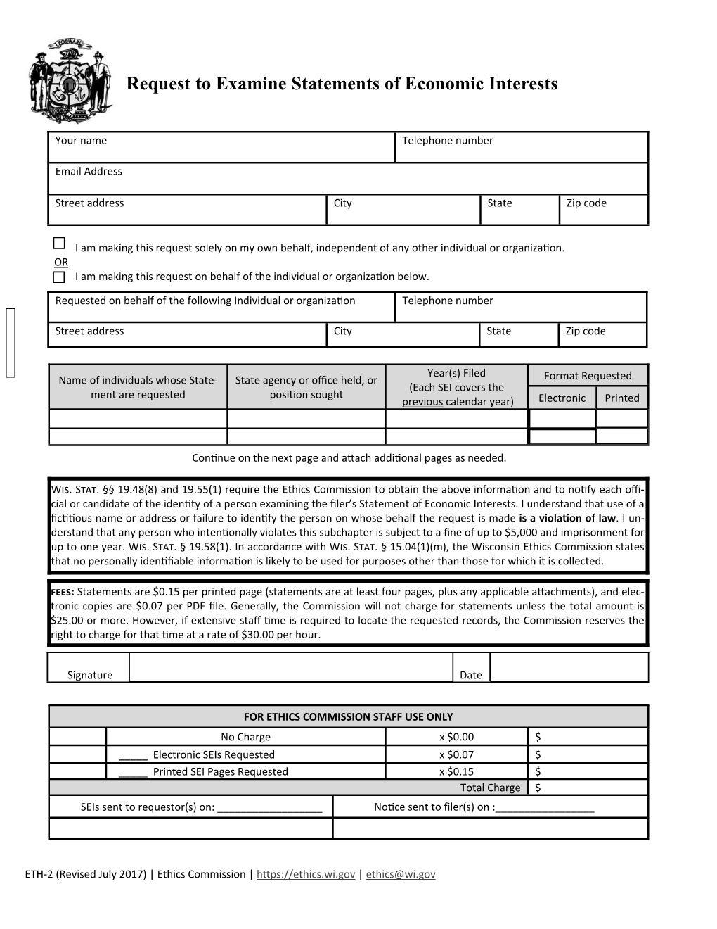 ETH-2 Requests to Examine Seis.Pub